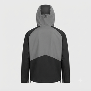 Plus Size Men's Embroidered Knitted Casual Softshell <b>Jacket</b> <b>Waterproof</b> Windproof Hooded Zip-Up Outdoor <b>Winter</b> Skiing - Product Image 2