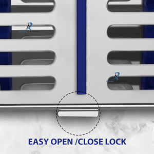 Caja de Almacenamiento para Autoclave Dental, Bandeja Organizadora de Instrumentos de Acero Inoxidable - Product Image 3