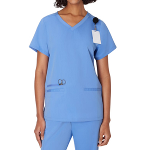 Nursing Uniform Hospital Nurse Breathable Beauty Dental Salon Work Clothes Custom LOGO Uniform Straight Pants Medical <b>Scrub</b> <b>Set</b> - Product Image 1