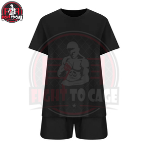 ชุดลำลองสไตล์สตรีทแวร์ น้ำหนักเบา สวมใส่สบาย ดีไซน์โดดเด่น บริการ OEM ODM สินค้ามาใหม่ ชุดเสื้อยืดและกางเกงขาสั้น 2 ชิ้นสุดเทรนดี้ - Product Image 5