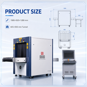 Dual Energy 6550 <strong>X</strong> Ray Luggage <strong>Scanner</strong> Baggage Inspection Machine Security Screening Equipment <strong>Scanner</strong> De Bagages a <strong>Rayons</strong> <strong>X</strong> - Product Image 6