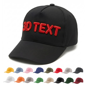 Personalized Embroidered 3D Text Hat Custom Raised Letter Baseball <b>Cap</b> Custom Name Dad Hat Embroidered Logo <b>Cap</b> - Product Image 6