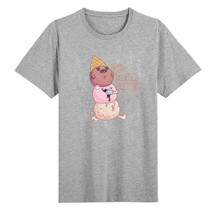 เสื้อยืดโอเวอร์ไซส์สำหรับผู้ชายเสื้อยืดโอเวอร์ไซส์ทำจากผ้าฝ้าย100% พิมพ์ลาย3D พัฟเทรนด์สูงสุด2025ล่าสุด - Product Image 4