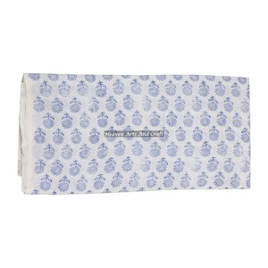 Tela de algodón orgánico ético, estampado a mano, hermoso estilo, uso multiusos para camisas de vestir, Textiles para el hogar y bolsos indios - Product Image 1