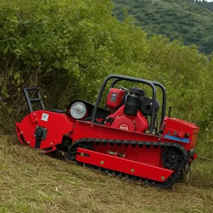 Industrial remote control lawn mower for commercial landscaping and municipal use - Product Image 2