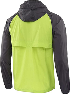 Veste de pluie sportive légère et imperméable pour homme, personnalisable OEM, respirante, grande taille, coupe-vent anorak pour l'hiver avec fermeture éclair - Product Image 2