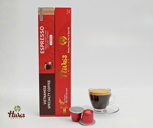 Cápsulas de Café Arábica y Robusta Premium Tostado Italiano con Cafeína, Compatibles, Deliciosas, de Fábrica Vietnamita - Product Image 3