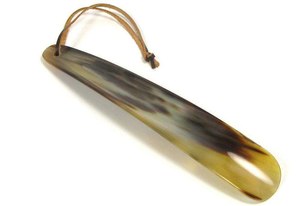 Buffalo horn shoe handmade premium shoe horn curved design smooth finish durable footwear <b>helper</b> elegant stylish tool - Product Image 4