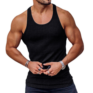 Débardeurs pour hommes élégants et tendance, en coton, sans manches, prix bas, haute qualité, tissu respirant pour débardeurs et gilets pour hommes - Product Image 2