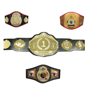 Cinturón Personalizado Ronpex International World Heavyweight Championship, Hebilla de Aleación con Cuero Vacuno, 35 mm, Impermeable, Ecológico y Portátil - Product Image 5