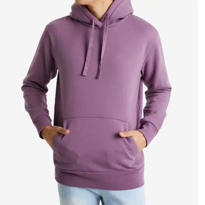 Trendy Men's Hooded Pullover Sweatshirt Custom Made with High Quality 100% Cotton Pocket Design Winter Everyday Fashion - Product Image 2