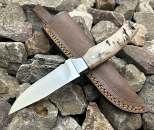 มีดอเนกประสงค์สำหรับตั้งแคมป์แบบ Heavy Duty ดีไซน์ Full Tang สำหรับกิจกรรมกลางแจ้ง มีด Bushcraft สำหรับกิจกรรมกลางแจ้ง - Product Image 4