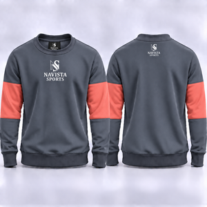 Sudadera de Lujo Personalizada con Cuello Redondo, Blanca, Extra Grande, 100% Algodón, Sudadera Lisa para Hombre, Cuello Redondo, Sudadera Sencilla - Product Image 3