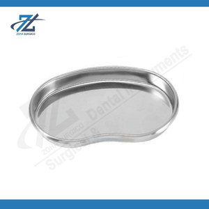 Plateau médical rectangulaire, petit plateau pour instruments chirurgicaux de laboratoire, en acier inoxydable, pour hôpital, clinique dentaire et usage vétérinaire - Product Image 6