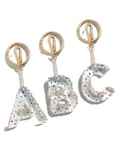 FAIZ HANDICRAFT forma hecha a mano cristal con cuentas flor diseño bordado llavero India ligero duradero único Floral llavero - Product Image 6