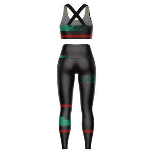 Ropa Deportiva al por Mayor, Sublimación, Ropa de Yoga, Conjunto de Sujetador Deportivo y Leggings para Mujer - Product Image 5