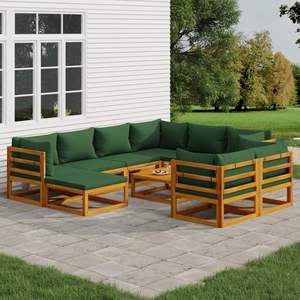Conjunto de Muebles de Jardín Verdes - Product Image 1