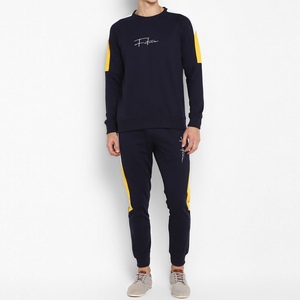 Conjuntos Deportivos Casuales de Invierno OEM de 2 Piezas, Holgados, Lisos, 300 GSM, Corte Regular, Personalizables para Hombre - Product Image 1