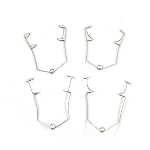 Retractor Quirúrgico Oftálmico Manual de Un Solo Uso Aprobado por ISO, Espéculo Cerrado con Alambre, Hecho de Acero y Titanio, SET de DENTRIC IMPLANTS - Product Image 2