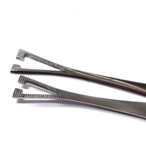 Pinzas Ranuradas Pennington Grises Estándar, Herramienta Multiusos para Perforaciones Corporales, Fácil Bloqueo Deslizante, Acero Inoxidable - Product Image 2