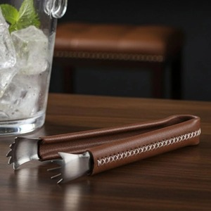 Premium Stainless Steel Ice <b>Tongs</b> Modern Beverage <b>Serving</b> Tool Professional Restaurant Bar Kitchen Essential - Product Image 1