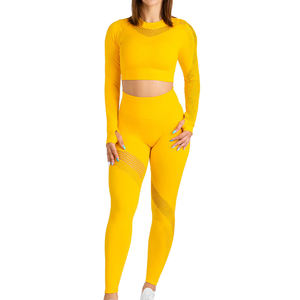 Conjunto Deportivo para Mujer, Leggings sin Costuras con Efecto Push-Up, Bra Deportivo, Conjunto de Yoga para Entrenamiento, Venta al Por Mayor - Product Image 1