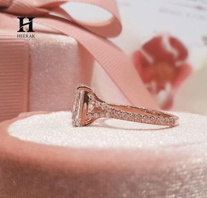 Anillo de diamantes con cojín alargado y pavé, conjunto de dos piezas con vástago dividido y múltiples filas, joyería llamativa para boda para mujer - Product Image 4