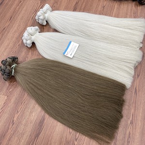 Offres exceptionnelles sur des mèches de cheveux humains vietnamiens couleur blonde, sans nœuds, sans perte, prix de gros - Product Image 4
