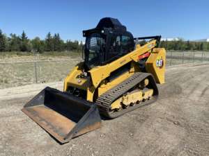 Chargeuse compacte sur chenilles CAT Caterpillar 299D3 XE de 2 tonnes avec chenilles et attache-benne - Product Image 4