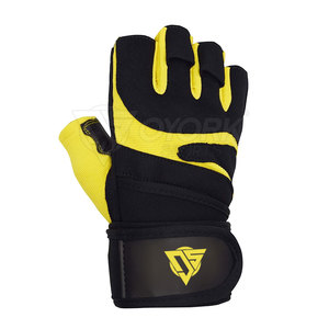 Customized Logo Weightlifting Gloves <b>For</b> Gym <b>Men</b> Women Available Workout Weightlifting Gym Gloves - Product Image 4