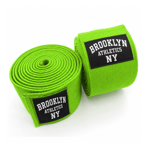 Breathable Natural Rubber Professional Protection Unisex <b>Knee</b> Wraps for Weightlifting Fitness <b>Exercise</b> - Product Image 4