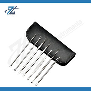 Extracteur de points noirs et nettoyeur de pores sous vide, kit anti-acné et comédons avec 4 têtes d'aspiration, aspiration réglable, pour soins du visage, Pakistan - Product Image 5