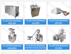 Garantía de calidad Línea de procesamiento de polvo de plátano Comprar Máquina para hacer polvo de plátano Línea de producción Banana - Product Image 4