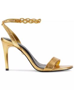 Sandali tacco alto con cinturino in Corin da Donna | Donna Karan New York - Product Image 2