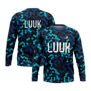 Camiseta Deportiva de Compresión de Manga Larga para Hombre, Personalizable al por Mayor, Transpirable, Antibacteriana, Ajustada, para Ejercicio al Aire Libre, Yoga - Product Image 6