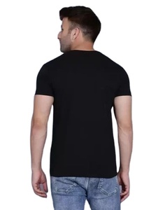 Camisetas Premium de gran tamaño para hombre, camiseta de peso pesado con hombros caídos, logotipo personalizado, bordado 3D, estilo informal, tejido corto hecho en La India - Product Image 6