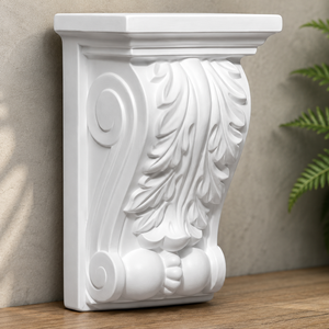 Pot de fleurs en pierre de grès de luxe, style colonne romaine, pour la décoration du jardin et de la maison - Product Image 1