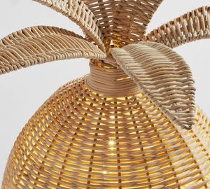 Decoración Rústica de Estilo Boutique para Bodas al Aire Libre, con Piña de Mimbre Tejida y Adorno Tropical de Primera Calidad - Product Image 4