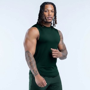 เสื้อยืดออกกำลังกายผู้ชายขายดี เสื้อยืดแห้งเร็วใส่สบาย 100% โพลีเอสเตอร์ เสื้อยืดรัดรูปสำหรับวิ่งและฝึกซ้อม - Product Image 4