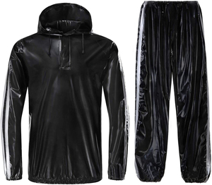 Conjunto Deportivo Unisex Impermeable, Transpirable y de Secado Rápido Whiteaura International, con Capucha, Ligero, de Manga Larga y Color Sólido - Product Image 2