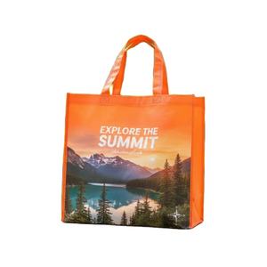 Bolsas de Polipropileno Tejido Laminado BOPP Ecológicas de Diseño Personalizado, Impresión de Alta Resolución, Asa de Mano para Venta al por Mayor - Product Image 1