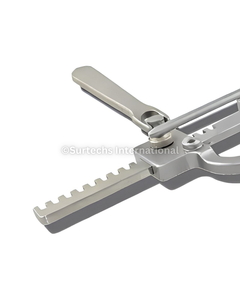 Rétracteur chirurgical laparoscopique en acier inoxydable Surtechs pour chirurgie mini-invasive, réutilisable, autoclavable, certifié CE - Product Image 5