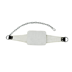 Cinturón de Levantamiento de Pesas de Cuero de 13 mm, el Más Vendido al por Mayor, Cadena Ajustable, Soporte Lumbar Antideslizante, Protección Profesional para - Product Image 6
