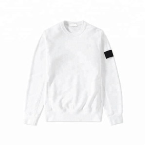เสื้อสเวตเชิ้ตผู้หญิงผ้าฝ้ายสั่งทำพิเศษ กันลม แต่งโลโก้ด้านหน้า แขนยาว คอกลม ทรงหลวม สีพื้น - Product Image 1