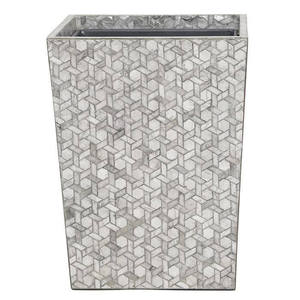 Elegant Grey MOP Bathroom <b>Sets</b> <b>Soap</b> Dispenser Waste Basket Tissue Box Toothbrush Holder Luxury Bathroom Accessories <b>Set</b> - Product Image 5
