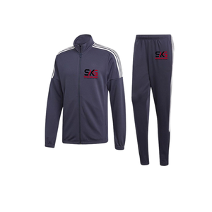Conjunto Deportivo Gris para Hombre, Sudadera con Cremallera Completa, Pantalones Jogger, Logotipo Personalizado, Conjunto Informal de Invierno - Product Image 4