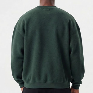 Sudadera de cuello redondo de corte holgado y hombros caídos, de tejido grueso, estilo Clean Fit, para invierno, precio mayorista asequible - Product Image 6