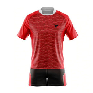 ชุดกีฬารักบี้ 100% โพลีเอสเตอร์ ระบายอากาศได้ดี บริการ OEM คุณภาพพรีเมียม สำหรับผู้ใหญ่ - Product Image 1