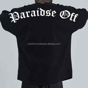 เสื้อยืด100% พัฟพิมพ์ลายสำหรับทุกเพศเสื้อยืดผ้าฝ้ายแห้งเร็วระบายอากาศได้ดี - Product Image 6