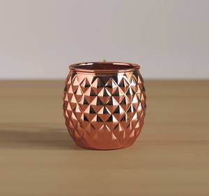 Mug à Moscow Mule en cuivre pur, finition martelée, luxe moderne, grande capacité, mug à bière - Product Image 2